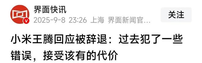 机密移交证物雷军拍板永不录用！开元棋牌小米高管王腾被辞退泄露(图3)