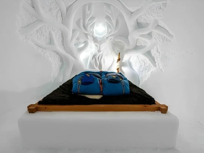 压雪车…滑雪住点不同寻常的地方ky开元棋牌冰酒店、泡泡屋、(图4)